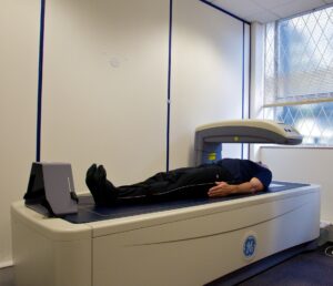 DEXA_scanner_in_use_ALSPAC